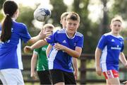 25 August 2021; Rory Collins, age 12, in action during the Bank of Ireland Leinster Rugby Summer Camp at Ashbourne RFC in Ashbourne, Meath. Photo by Matt Browne/Sportsfile