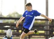 25 August 2021; Rhys Everard, age 11, in action during the Bank of Ireland Leinster Rugby Summer Camp at Ashbourne RFC in Ashbourne, Meath. Photo by Matt Browne/Sportsfile