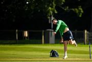 25 August 2021; George Dockrell during a Cricket Ireland training session ahead of the Zimbabwe series at Malahide Cricket Club in Dublin. Photo by Harry Murphy/Sportsfile