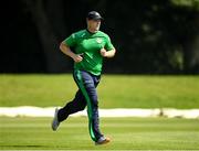 25 August 2021; Kevin O'Brien during a Cricket Ireland training session ahead of the Zimbabwe series at Malahide Cricket Club in Dublin. Photo by Harry Murphy/Sportsfile