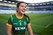 17 June 2021; Shauna Ennis of Meath poses for a portrait at Croke Park in Dublin.  Photo by Brendan Moran/Sportsfile