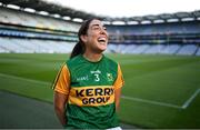 17 June 2021; Aislinn Desmond of Kerry poses for a portrait at Croke Park in Dublin.  Photo by Brendan Moran/Sportsfile