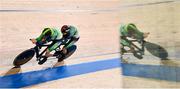 26 August 2021; Katie-George Dunlevy, right, and Eve McCrystal of Ireland compete in the Women's B 1000 metre time trial final at the Izu Velodrome on day two during the Tokyo 2020 Paralympic Games in Tokyo, Japan. Photo by David Fitzgerald/Sportsfile