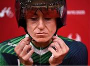 26 August 2021; Eve McCrystal of Ireland before competing in the Women's B 1000 metre time trial final at the Izu Velodrome on day two during the Tokyo 2020 Paralympic Games in Tokyo, Japan. Photo by David Fitzgerald/Sportsfile