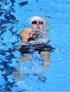 26 August 2021; Róisín Ní Ríain of Ireland competes in the heats of the Women's S13 100 metre backstroke at the Tokyo Aquatic Centre on day two during the Tokyo 2020 Paralympic Games in Tokyo, Japan. Photo by Sam Barnes/Sportsfile