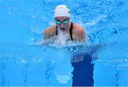 26 August 2021; Ellen Keane of Ireland competes in the heats of the Women's SB8 100 metre breaststroke at the Tokyo Aquatic Centre on day two during the Tokyo 2020 Paralympic Games in Tokyo, Japan. Photo by Sam Barnes/Sportsfile