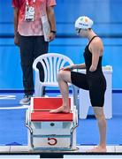 26 August 2021; Ellen Keane of Ireland before her heat of the Women's SB8 100 metre breaststroke at the Tokyo Aquatic Centre on day two during the Tokyo 2020 Paralympic Games in Tokyo, Japan. Photo by Sam Barnes/Sportsfile