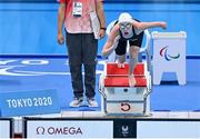 26 August 2021; Ellen Keane of Ireland at the start of her heat of the Women's SB8 100 metre breaststroke at the Tokyo Aquatic Centre on day two during the Tokyo 2020 Paralympic Games in Tokyo, Japan. Photo by Sam Barnes/Sportsfile