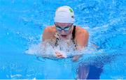 26 August 2021; Ellen Keane of Ireland competes in the heats of the Women's SB8 100 metre breaststroke at the Tokyo Aquatic Centre on day two during the Tokyo 2020 Paralympic Games in Tokyo, Japan. Photo by Sam Barnes/Sportsfile