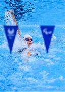 26 August 2021; Róisín Ní Ríain of Ireland competes in the heats of the Women's S13 100 metre backstroke at the Tokyo Aquatic Centre on day two during the Tokyo 2020 Paralympic Games in Tokyo, Japan. Photo by Sam Barnes/Sportsfile