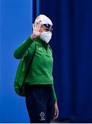 26 August 2021; Róisín Ní Ríain of Ireland is introduced ahead of the Women's S13 100 metre backstroke final at the Tokyo Aquatic Centre on day two during the Tokyo 2020 Paralympic Games in Tokyo, Japan. Photo by Sam Barnes/Sportsfile