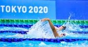 26 August 2021; Róisín Ní Ríain of Ireland on her way to finishing sixth in the Women's S13 100 metre backstroke final at the Tokyo Aquatic Centre on day two during the Tokyo 2020 Paralympic Games in Tokyo, Japan. Photo by Sam Barnes/Sportsfile