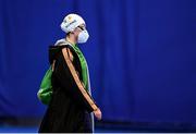 26 August 2021; Ellen Keane of Ireland makes her way out ahead of the Women's SB8 100 metre breaststroke final at the Tokyo Aquatic Centre on day two during the Tokyo 2020 Paralympic Games in Tokyo, Japan. Photo by Sam Barnes/Sportsfile