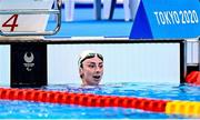 26 August 2021; Ellen Keane of Ireland after winning the Women's SB8 100 metre breaststroke final at the Tokyo Aquatic Centre on day two during the Tokyo 2020 Paralympic Games in Tokyo, Japan. Photo by Sam Barnes/Sportsfile