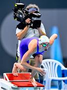 26 August 2021; Ellen Keane of Ireland competing in the Women's SB8 100 metre breaststroke final at the Tokyo Aquatic Centre on day two during the Tokyo 2020 Paralympic Games in Tokyo, Japan. Photo by Sam Barnes/Sportsfile