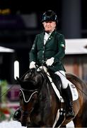 26 August 2021; Rosemary Gaffney of Ireland on Verona competes in the Grade IV Dressage Individual Test final at the Equestrian Park on day two during the Tokyo 2020 Paralympic Games in Tokyo, Japan. Photo by Sportsfile