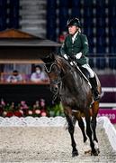 26 August 2021; Rosemary Gaffney of Ireland on Verona competes in the Grade IV Dressage Individual Test final at the Equestrian Park on day two during the Tokyo 2020 Paralympic Games in Tokyo, Japan. Photo by Sportsfile