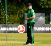 26 August 2021; Kevin O'Brien during a Cricket Ireland training session ahead of the Zimbabwe series at Clontarf Cricket Club in Dublin. Photo by Matt Browne/Sportsfile