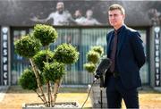 26 August 2021; Republic of Ireland manager Stephen Kenny during his Republic of Ireland squad announcement at FAI Headquarters in Abbotstown, Dublin. Photo by Stephen McCarthy/Sportsfile