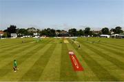 26 August 2021; General view during a Cricket Ireland training session ahead of the Zimbabwe series at Clontarf Cricket Club in Dublin. Photo by Matt Browne/Sportsfile
