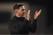 26 August 2021; Shamrock Rovers manager Stephen Bradley after his side's defeat to Flora Tallinn in their UEFA Europa Conference League play-off second leg match at Tallaght Stadium in Dublin. Photo by Seb Daly/Sportsfile