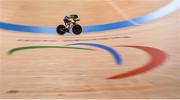 27 August 2021; Ronan Grimes of Ireland competes in the Men's C4 4000 metre Individual Pursuit heats at the Izu Velodrome on day three during the Tokyo 2020 Paralympic Games in Shizuoka, Japan. Photo by David Fitzgerald/Sportsfile