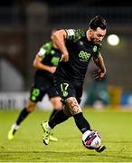 26 August 2021; Richie Towell of Shamrock Rovers during the UEFA Europa Conference League play-off second leg match between Shamrock Rovers and Flora Tallinn at Tallaght Stadium in Dublin. Photo by Seb Daly/Sportsfile