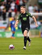 26 August 2021; Sean Hoare of Shamrock Rovers during the UEFA Europa Conference League play-off second leg match between Shamrock Rovers and Flora Tallinn at Tallaght Stadium in Dublin. Photo by Seb Daly/Sportsfile