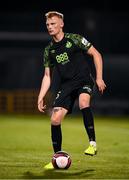 26 August 2021; Liam Scales of Shamrock Rovers during the UEFA Europa Conference League play-off second leg match between Shamrock Rovers and Flora Tallinn at Tallaght Stadium in Dublin. Photo by Stephen McCarthy/Sportsfile