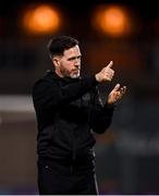 26 August 2021; Shamrock Rovers manager Stephen Bradley following the UEFA Europa Conference League play-off second leg match between Shamrock Rovers and Flora Tallinn at Tallaght Stadium in Dublin. Photo by Stephen McCarthy/Sportsfile