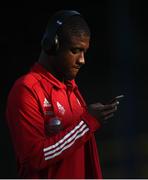 27 August 2021; Junior Ogedi-Uzokwe of Derry City before the extra.ie FAI Cup Second Round match between Finn Harps and Derry City at Finn Park in Ballybofey, Donegal. Photo by Ramsey Cardy/Sportsfile