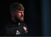 27 August 2021; Derry City Technical director Paddy McCourt before the extra.ie FAI Cup Second Round match between Finn Harps and Derry City at Finn Park in Ballybofey, Donegal. Photo by Ramsey Cardy/Sportsfile