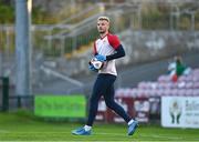 27 August 2021; St Patrick's Athletic goalkeeper Vitezslav Jaros during the warm-up before the extra.ie FAI Cup Second Round match between Cork City and St Patrick's Athletic at Turner's Cross in Cork. Photo by Piaras Ó Mídheach/Sportsfile