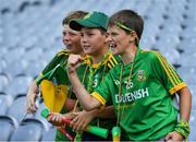 28 August 2021; Meath supporters before the Electric Ireland GAA Football All-Ireland Minor Championship Final match between Meath and Tyrone at Croke Park in Dublin. Photo by Ray McManus/Sportsfile