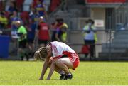 28 August 2021; Neamh Woods of Tyrone after the TG4 All-Ireland Ladies SFC relegation play-off match between Tipperary and Tyrone at Coralstown Kinnegad GAA Club in Kinnegad, Westmeath. Photo by Matt Browne/Sportsfile