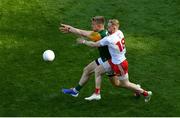 28 August 2021; Tommy Walsh of Kerry in action against Frank Burns of Tyrone during the GAA Football All-Ireland Senior Championship semi-final match between Kerry and Tyrone at Croke Park in Dublin. Photo by Daire Brennan/Sportsfile
