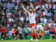 28 August 2021; Ronan McNamee of Tyrone celebrates after the GAA Football All-Ireland Senior Championship semi-final match between Kerry and Tyrone at Croke Park in Dublin. Photo by Ray McManus/Sportsfile