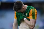 28 August 2021; Jason Foley of Kerry after the GAA Football All-Ireland Senior Championship semi-final match between Kerry and Tyrone at Croke Park in Dublin. Photo by Brendan Moran/Sportsfile