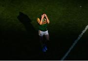 28 August 2021; A dejected Paudie Clifford of Kerry after the GAA Football All-Ireland Senior Championship semi-final match between Kerry and Tyrone at Croke Park in Dublin. Photo by Daire Brennan/Sportsfile