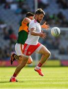 28 August 2021; Matthew Donnelly of Tyrone in action against Paul Murphy of Kerry during the GAA Football All-Ireland Senior Championship semi-final match between Kerry and Tyrone at Croke Park in Dublin. Photo by Ray McManus/Sportsfile