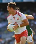 28 August 2021; Kieran McGeary of Tyrone during the GAA Football All-Ireland Senior Championship semi-final match between Kerry and Tyrone at Croke Park in Dublin. Photo by Ray McManus/Sportsfile