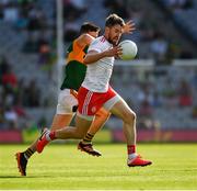 28 August 2021; Matthew Donnelly of Tyrone in action against Paul Murphy of Kerry during the GAA Football All-Ireland Senior Championship semi-final match between Kerry and Tyrone at Croke Park in Dublin. Photo by Ray McManus/Sportsfile