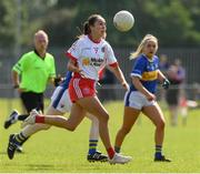 28 August 2021; Niamh Hughes  of Tyrone during the TG4 All-Ireland Ladies SFC relegation play-off match between Tipperary and Tyrone at Coralstown Kinnegad GAA Club Kinnegad, Westmeath. Photo by Matt Browne/Sportsfile