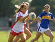 28 August 2021; Emma Brennan of Tyrone during the TG4 All-Ireland Ladies SFC relegation play-off match between Tipperary and Tyrone at Coralstown Kinnegad GAA Club Kinnegad, Westmeath. Photo by Matt Browne/Sportsfile