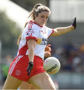 28 August 2021; Aiobhinn McHugh of Tyrone during the TG4 All-Ireland Ladies SFC relegation play-off match between Tipperary and Tyrone at Coralstown Kinnegad GAA Club Kinnegad, Westmeath. Photo by Matt Browne/Sportsfile