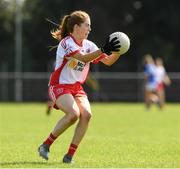 28 August 2021; Niamh McGirr of Tyrone during the TG4 All-Ireland Ladies SFC relegation play-off match between Tipperary and Tyrone at Coralstown Kinnegad GAA Club Kinnegad, Westmeath. Photo by Matt Browne/Sportsfile
