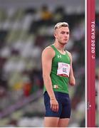 29 August 2021; Jordan Lee of Ireland before competing in the Men's T47 High Jump at the Olympic Stadium on day five during the Tokyo 2020 Paralympic Games in Tokyo, Japan. Photo by Sam Barnes/Sportsfile