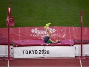 29 August 2021; Jordan Lee of Ireland competes in the Men's T47 High Jump final at the Olympic Stadium on day five during the Tokyo 2020 Paralympic Games in Tokyo, Japan. Photo by David Fitzgerald/Sportsfile
