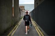 29 August 2021; Keith Ward of Bohemians arrives at Dalymount Park ahead of the extra.ie FAI Cup second round match between Bohemians and Shamrock Rovers at Dalymount Park in Dublin. Photo by Stephen McCarthy/Sportsfile