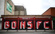 29 August 2021; A recently painted Bohemians mural in Phibsborough before the extra.ie FAI Cup second round match between Bohemians and Shamrock Rovers at Dalymount Park in Dublin. Photo by Stephen McCarthy/Sportsfile